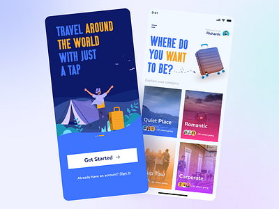 Tripup - Travel Booking App agency airplane airticket app booking design destination figma flight service tour tourism travel travelagency travelapp trip ui uidesign ux uxdesign
