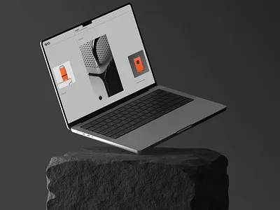 Monoform Concept pt.3 animation flat interface layout pangram pangram typography ui ux web website