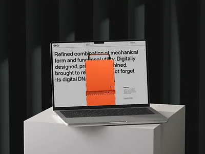 Monoform Concept pt.5 branding concept flat interface layout pangram pangram ui ux web web design
