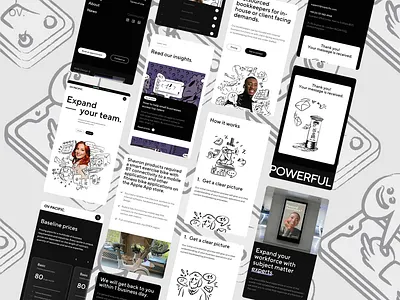 OV Pacific - Outsourced teams and professionals adaptive design animation bookkeeping collage create design figma graphic design icon ui user expirience ux webdesign webflow