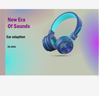 ERA Sounds Headphone Design 3d animation branding design graphic design illustration logo motion graphics typography ui ux vector