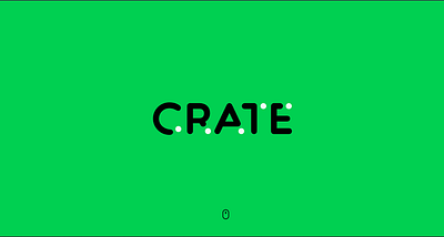 Introducing The New Face OF CRATE. animation branding graphic design logo motion graphics ui