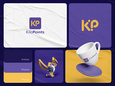 KiloPoints | Branding adverting art art director artphix brand branding design illustration logo ui