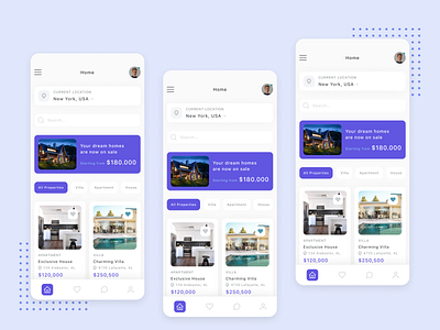 Real Estate Mobile App Design app design app development app ui app ui design application design app design mobile application real estate app ui ui app ui design