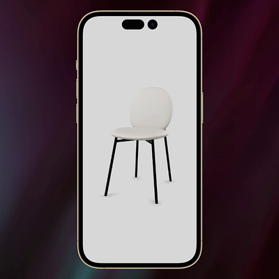 Office Chair in AR Model