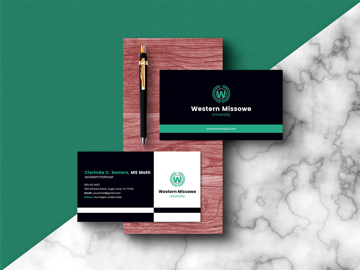 Business Card design by Muhammad Hashim on Dribbble