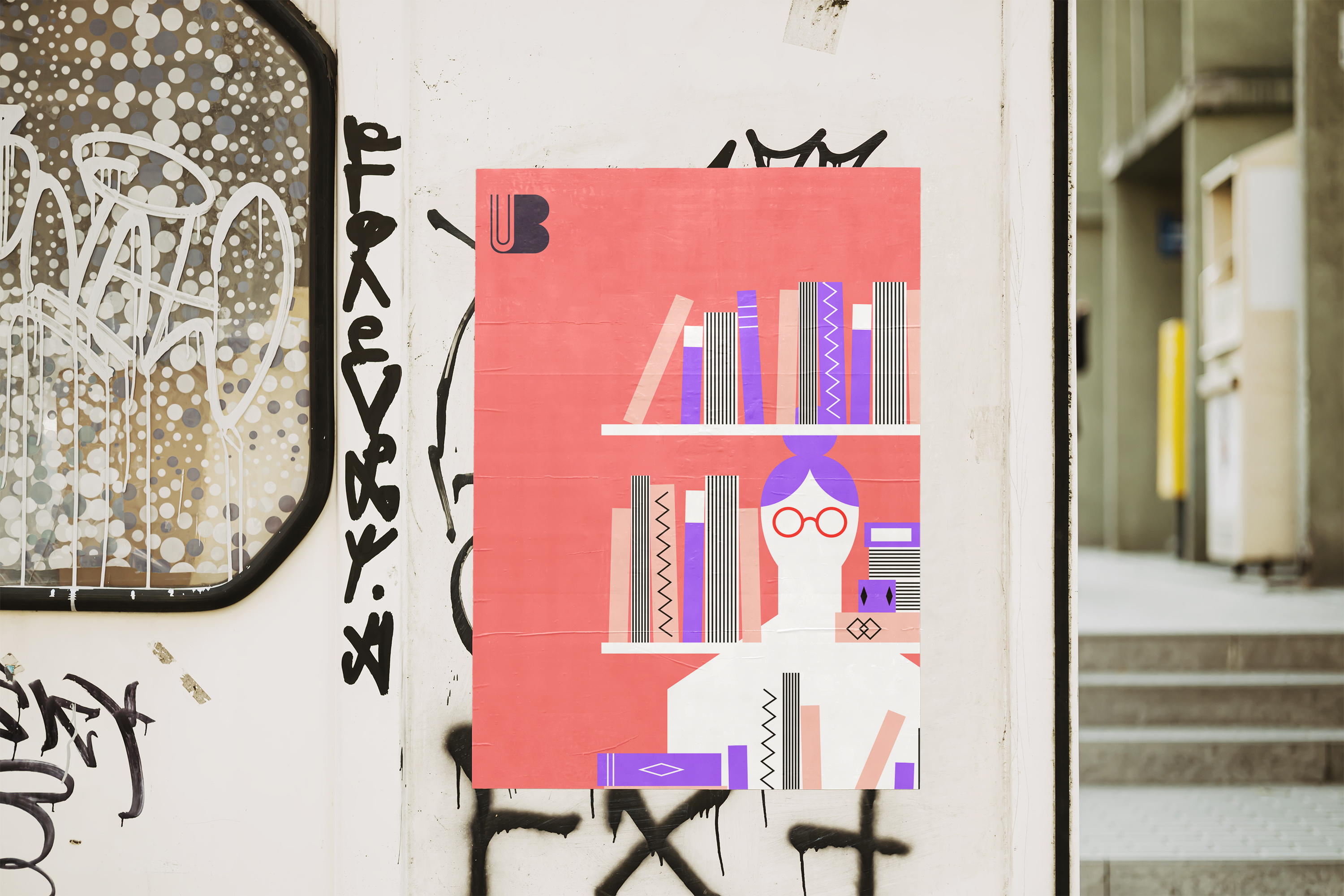 Burkl 3d adobe animation app books branding character creative design graphic design illustration logo logomark minimal motion graphics reading simple study ui vector