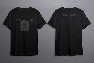 Door in Door. graphic design t shirt t shirt design
