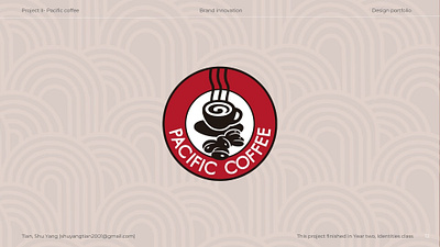 Project II_ Brand innovation_ Pacific Coffee branding coffee branding creative design graphic design logo