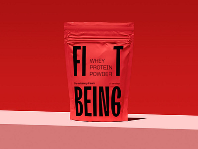 FIT Protein Powder Packaging Design 3d animation app branding design graphic design hashim vohra illustration insipiration logo motion graphics packaging tag technologies typography ui ux vector