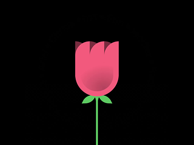 Happy International Women's Day! animated animation design floral flower illustration minimal minimalistic remote vector animation women womens day