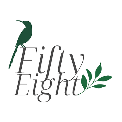 Fifty Eight B&B Visual Identity branding design graphic design logo