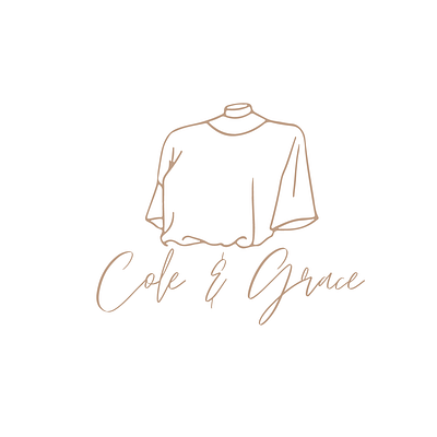 Cole & Grace Visual Identity Design Concept 1 branding design graphic design logo