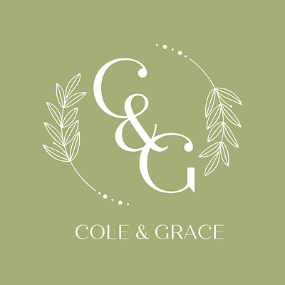 Cole & Grace Visual Identity Concept 2 branding design graphic design logo