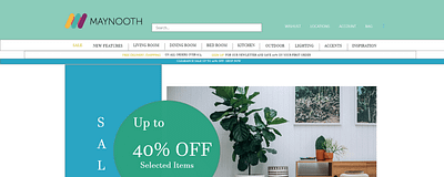 Maynooth Furniture site app branding design graphic design illustration logo ui ux web design