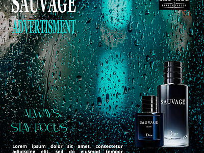 Sauvage Advertisment bussinese advertisment perfume advertisment public advertisment sauvage sauvage advertisment