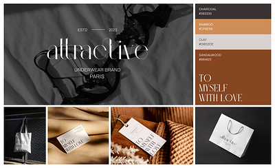 Branding for a lingerie store branding design graphic design identity logo mockup ui webdesign