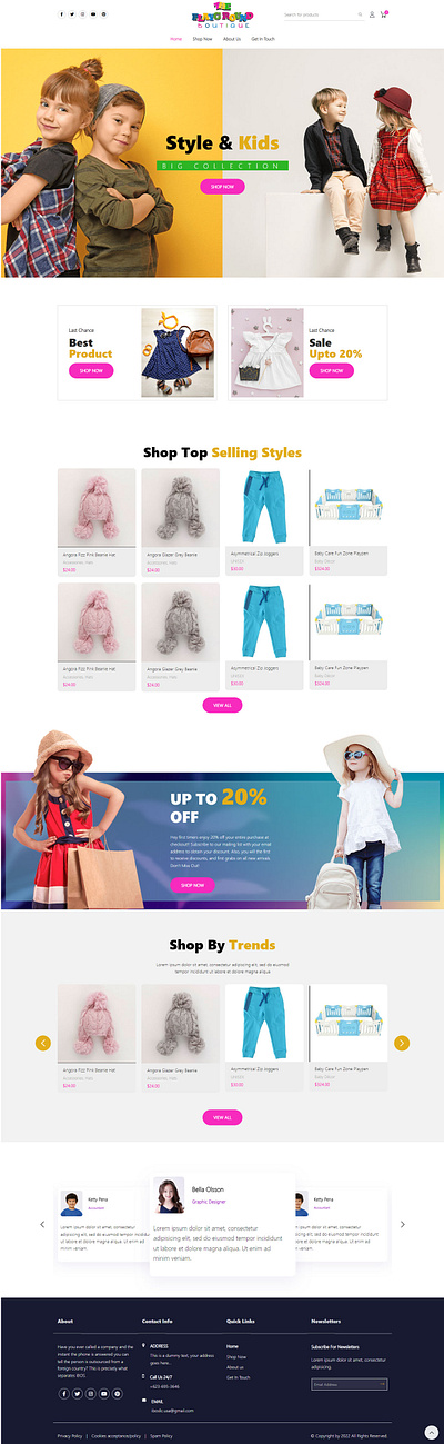 UI/UX of THE PLAYGROUND BOUTIQUE 3d animation app branding contechtive design graphic design hashimvohra78 illustration logo motion graphics muhammadhashim tagtechnologies typography ui ux vector wireframes