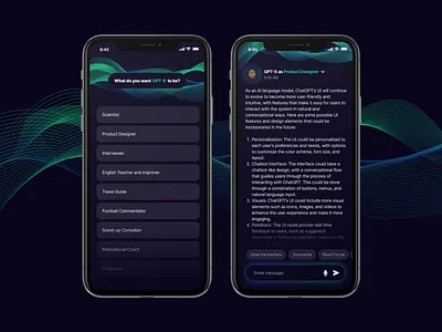 ChatGPT Future of ChatBot Interfaces chat chatgpt clean future interface language learning model ui