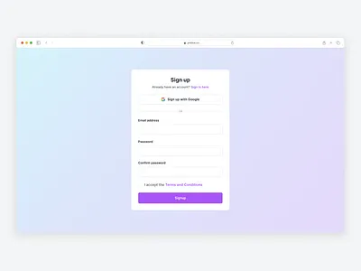 Signup - Preline UI card components figma forgot password form free log in login preline preline ui reset password sign in sign up signin signup tailwind tailwindcss ui user interface