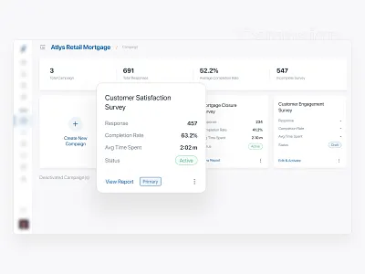 Campaign Dashboard campaign cms customer relationship management dashboard design email marketing marketing ui ux web