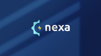 Nexa branding graphic design logo moodboard palette solar