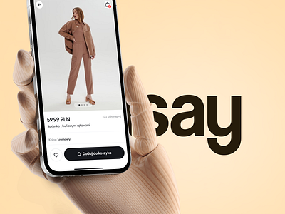 Sinsay Mobile App clothing e commerce fashion figma mobile app product design store