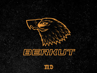 Golden Berkut apparel berkut bird branding design eagle fashion gaming gold golden golden eagle illustration logo logotype merch product style tshirt vector