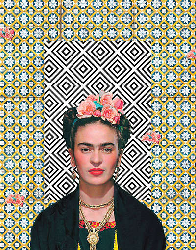 Friday Says Hello! digitalart fridakahlo graphic design illustration vector