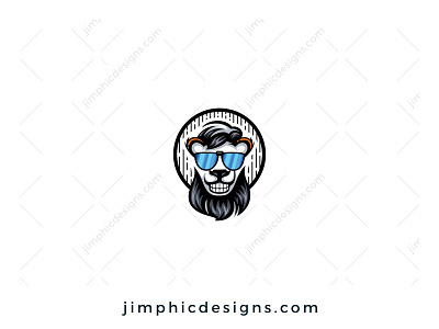 Hip Lion Logo branding design graphic design logo vector