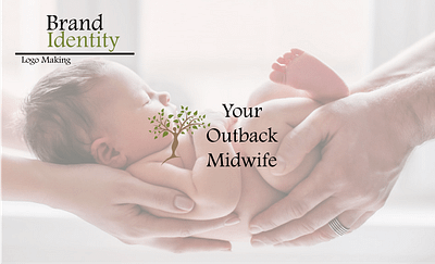 Your Outback Midwife brand identity branding design graphic design logo logo design