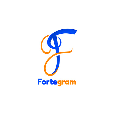 Fortegram Logo Design adobe branding design graphic graphic design illustrator logo logo maker photoshop