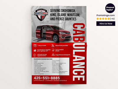 Flyer Design for Car Cab Company booklet brochure design flyer leaflet magazine newspaper paper ad poste poster print collaret print collateral print design print promotions printed marketing