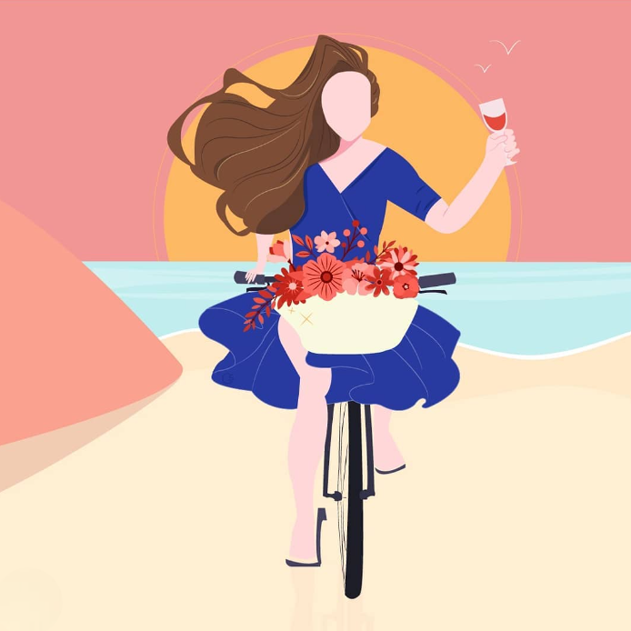 Portraits branding cat coffee design drink graphic design illustration illustrator minimal ui ux vector