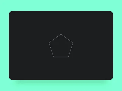 Pentagon Loader animation design interaction interactive loader minimal pentagon simple design ui web webflow