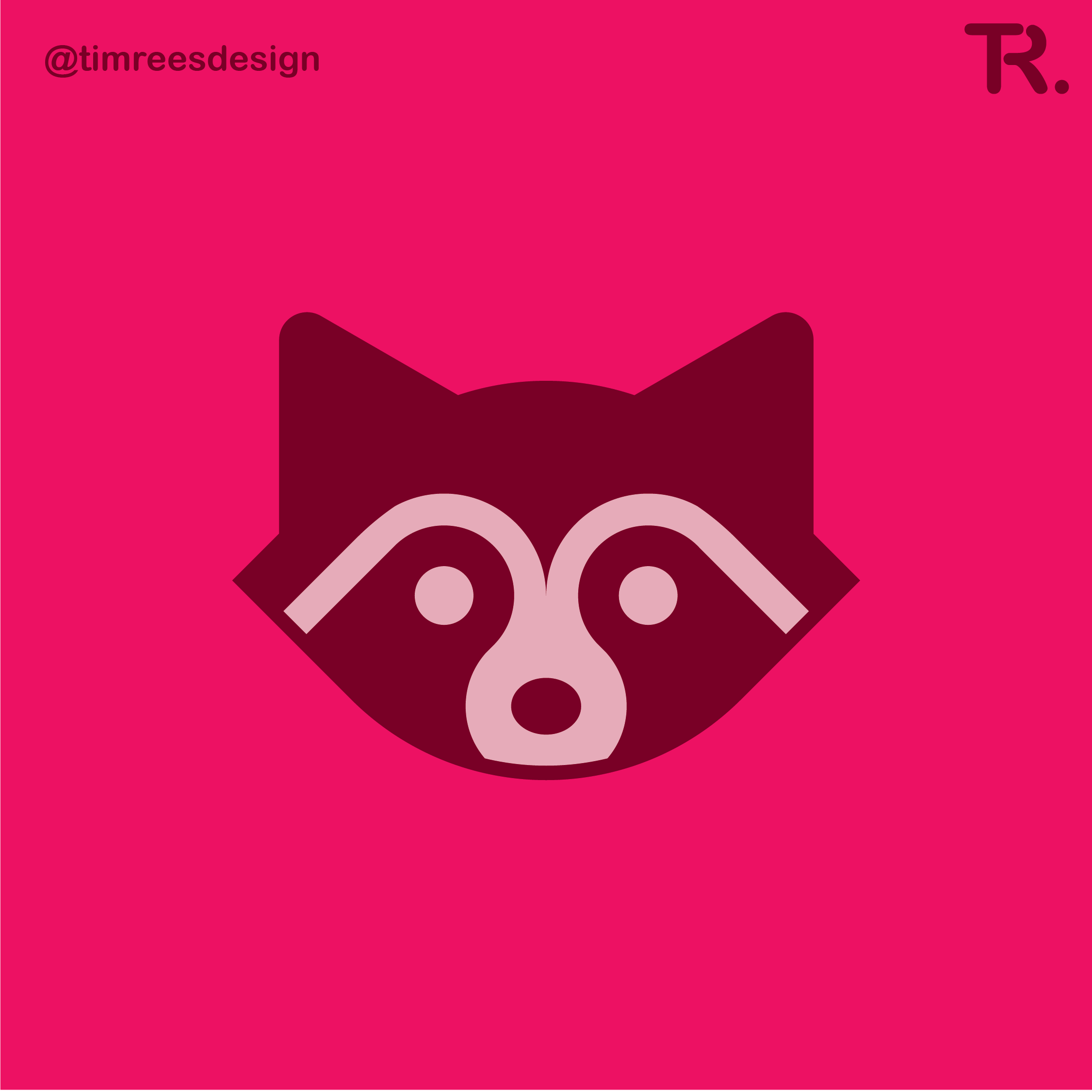 RACOON LOGO branding design graphic design graphicdesign graphicdesigner illustration logo vector