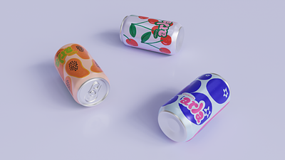 arla soda - illustration/3D design/brand design 3d animation brand identity branding design graphic design illustration logo