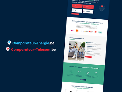 Comparateur-Energie.be Design System design system ui web