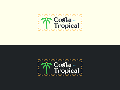 Costa Tropical brand branding business costa logo logo design startups tropical