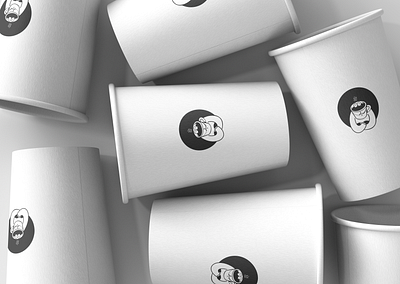 On The Edge + Coffee Cup Mockup brand design branding design graphic design illustration logo mockup packaging design typography