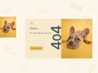 Page 404 for LittleBrother shop design ui ux vector web design