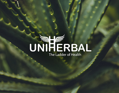 UNIHERBAL: The Ladder of Health brand identity branding cosmetics graphic design logo medical visual identity