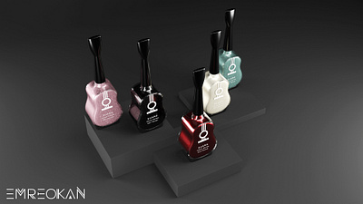 Nail Polish 3d 3d model 3dmodel blender blender3d nail polish nailpolish render rendering