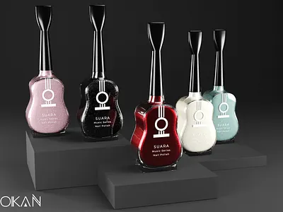 Nail Polish 3d 3d model blender blender3d cosmetic design nail polish render rendering