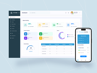 Sales & Order Management Dashboard