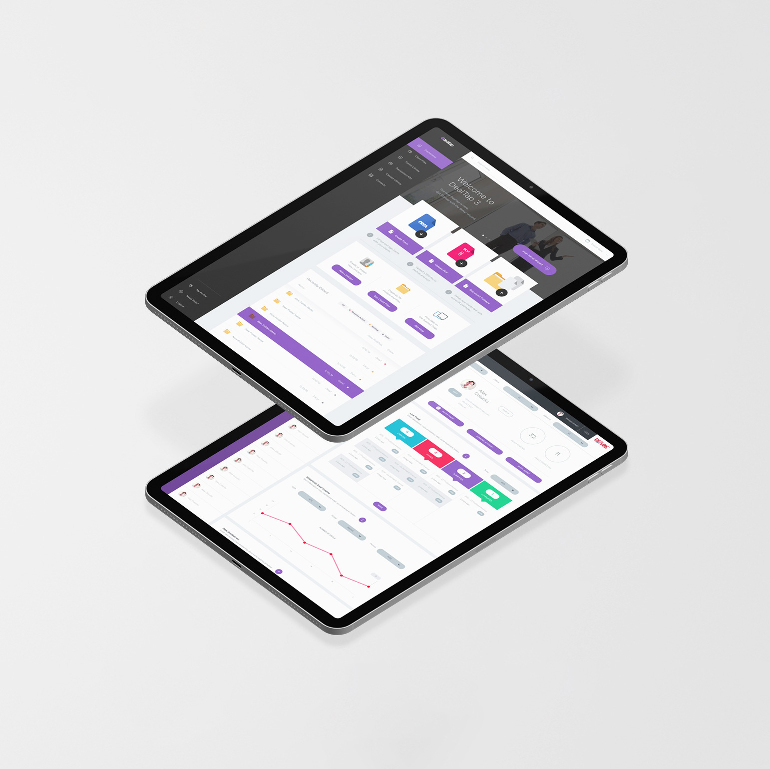 DealTap v2.0 Dashboard UX/UI Mockup mobile ui ux