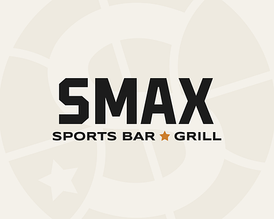SMAX Sports Bar & Grill adobe illustrator adobe photoshop brand design branding food and beverage graphic design grill illustration logo restaurant branding sports bar typography