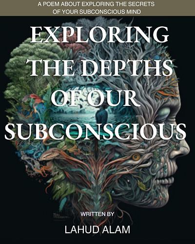 "Exploring the Depths of Our Subconscious" by Lahud Alam brain deepart deepquotes deepthoughts graphic design human illustration life mind motion graphics motivationalpoetry motivationalquotes poem poems power subcon subconscious subconsciousmind subconsciousthinkers thegoldenhour