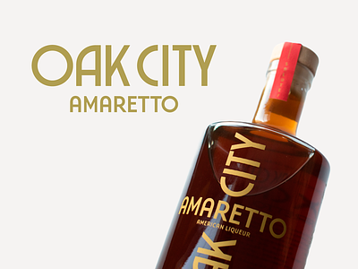 Oak City Amaretto adobe illustrator adobe photoshop amaretto brand design branding food and beverage graphic design illustration liquor packaging logo package design