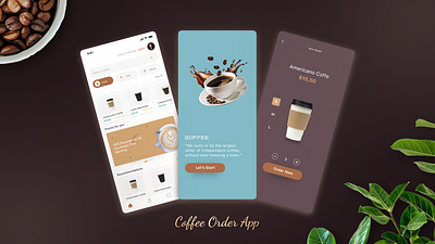 Coffee online shop UX/UI Design app branding clickable coffee design figma graphic design logo onlineshop ui ux wireframe